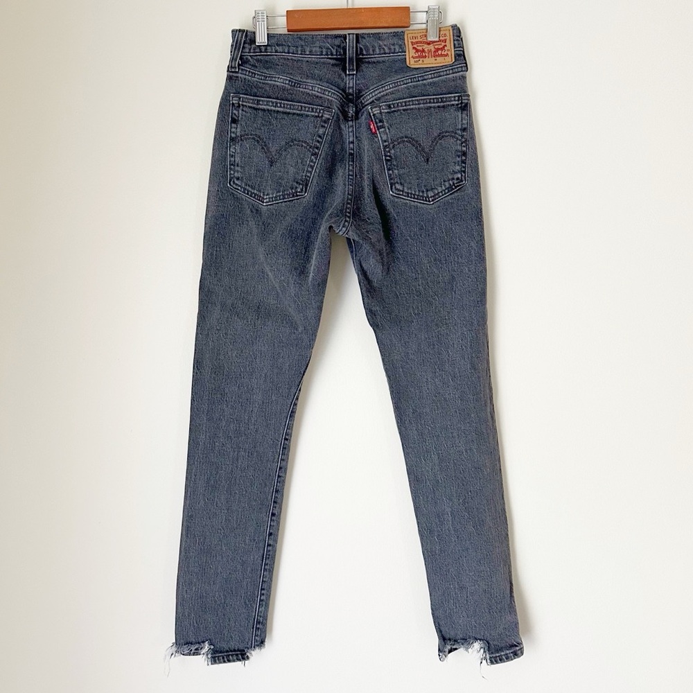 Levi’s 501 Skinny Faded Black Jeans Size 25